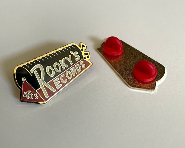 Rooky's Records Enamel Pin