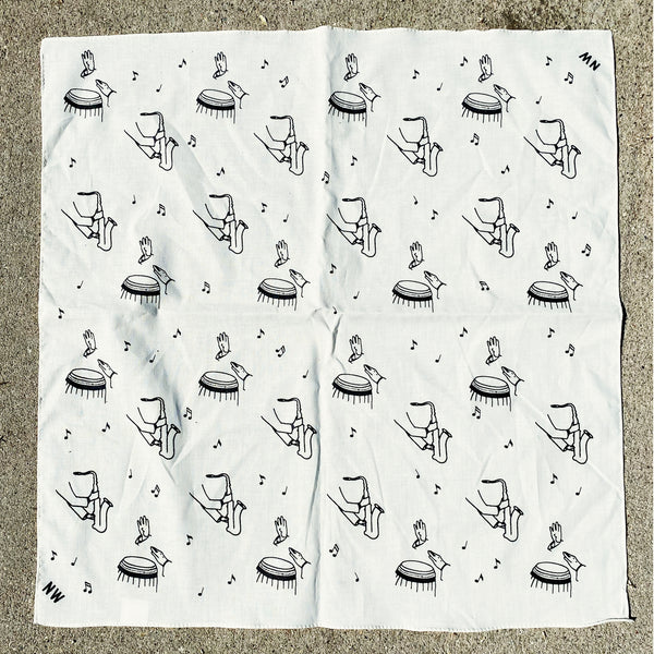 Conga and Sax Bandana