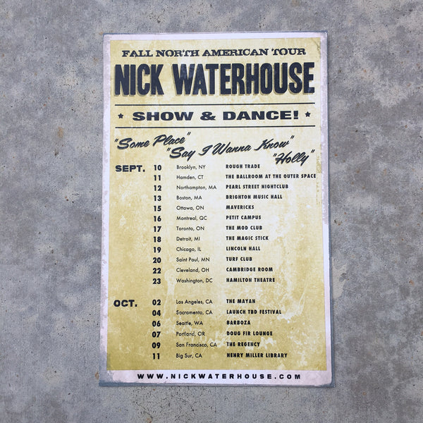 2014 North American Tour Poster