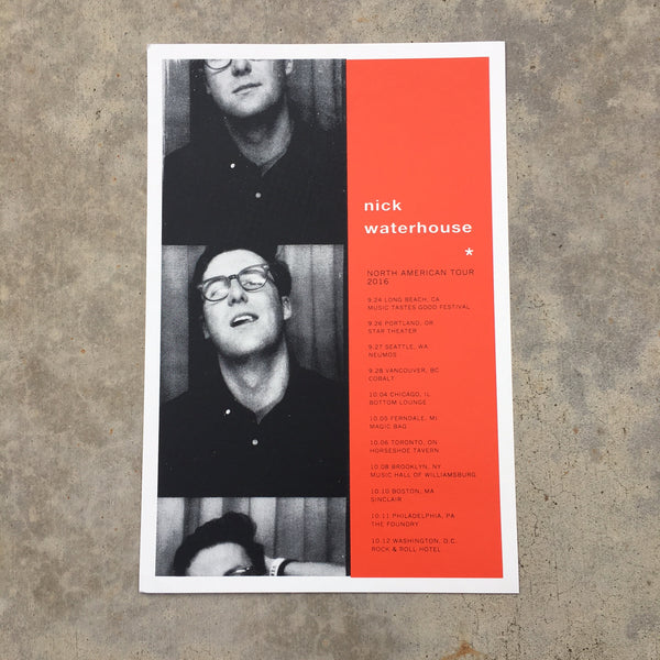 2016 North American Tour Poster